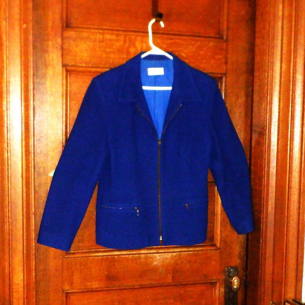 All Season ~~~ J.M. STUDIO ~ Front Zip ~ JACKET